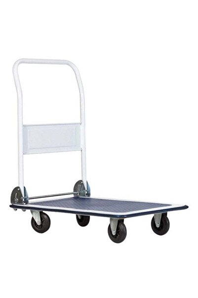 GENERAL عربة مسطحة قابلة للطي باللون الأسود