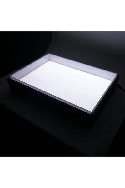 Karin Işıklı Ebru Gösteri Teknesi 35x50 cm