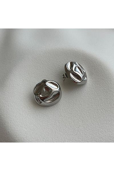 Arye Aksesuar Vintage Steel Earrings