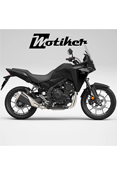 Motiker Honda NX500 Jant İçi Yazı Sticker Etiket Modeli Beyaz Renk