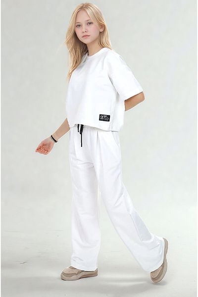 Pantulux Κοριτσίστικο Αθλητικό Σετ με μισό μανίκι 100% βαμβάκι