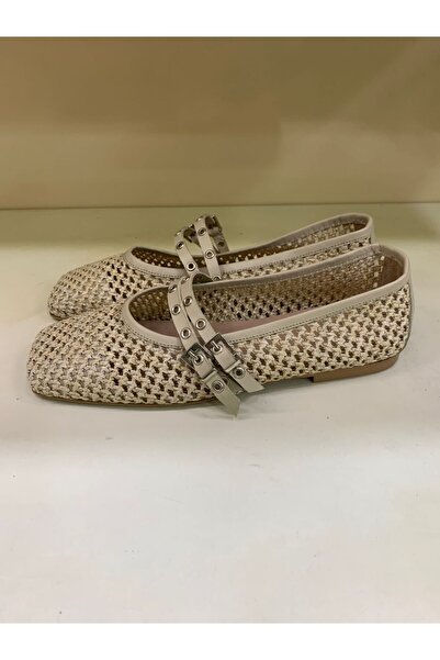 evva shoes GÜNLÜK ÇOK RAHAT HASIR BABET