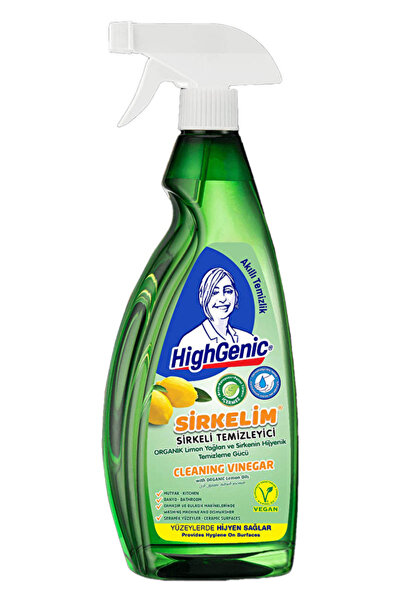 Genel Markalar 4 ADET Highgenic Yüzey Temizleyici Sirkelim 750 ml Limon