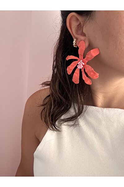 YENGEÇ أقراط زهرة البرتقال