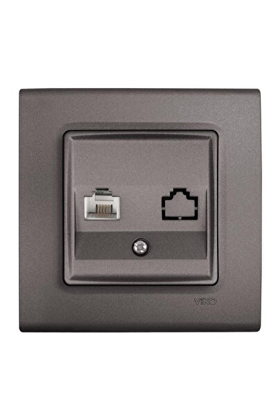 VİKO LİNNERA LİFE ANTRASİT TEKLİ NÜMERİS CAT3 ÇERÇEVELİ