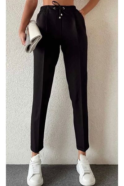 sarıdağ Carrot Leg Sofia Linen Pants