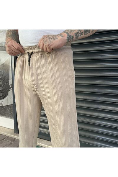bafatex Ανδρική φόρμα φαρδιά πλεξούδα μαλλιών