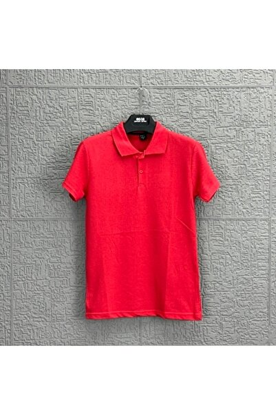 TMB Eco Polo Neck Red