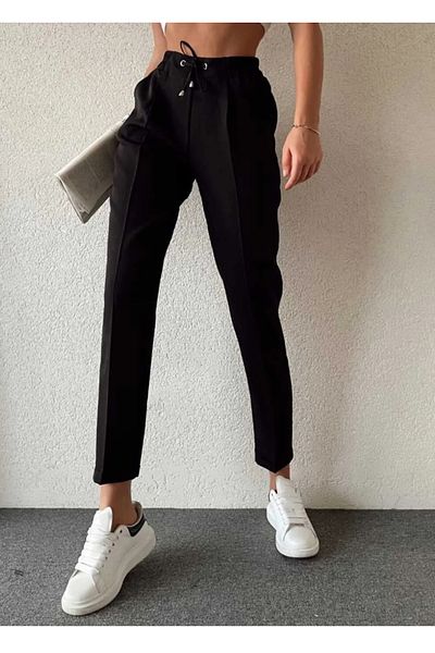 sarıdağ Carrot Leg Sofia Linen Pants