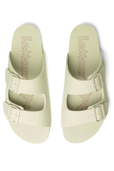 Lemoors Gala Cream Color Inner and Upper Footwear Eva Sole Rubber Daily Slippers Suitable for Beach Use