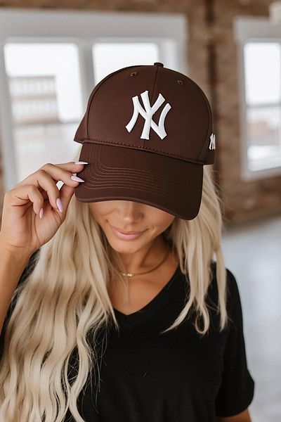 Pissos Ny Embroidered Cotton Hat Premium Baseball Cap Unisex - Adjustable