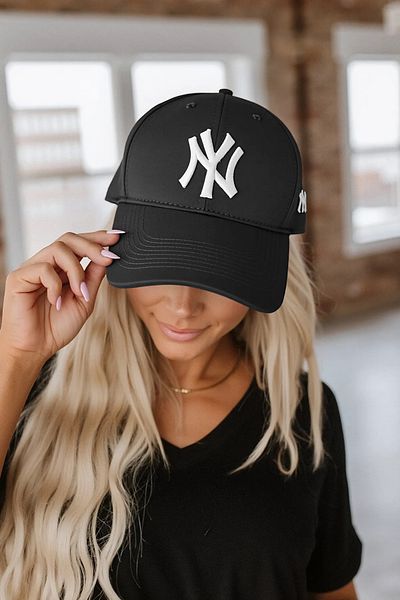 Pissos Ny Embroidered Cotton Hat Premium Baseball Cap Unisex - Adjustable