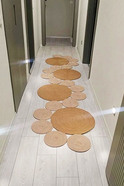 BHR Creative Jüt S Model Salon Mutfak Balkon Oturma Odası Kapı Önü Banyo Pasp...