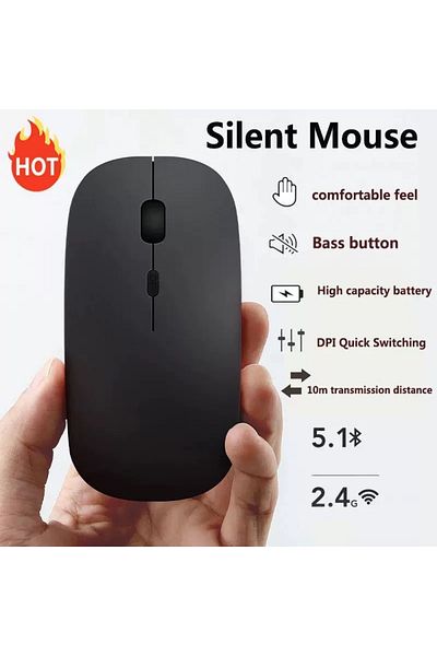 Rosh silent wireless mouse