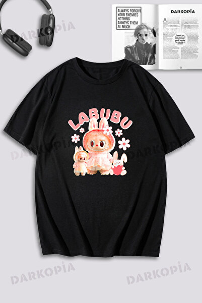 darkopia للجنسين النساء - الرجال - الأطفال تي شيرت كبير الحجم مطبوع عليه زهرة...