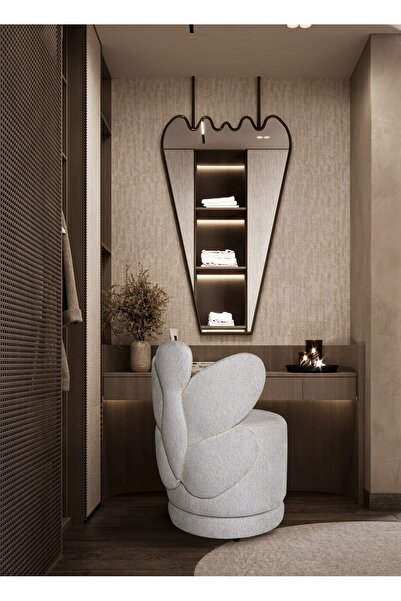 alpago home Döner mekanizmalı Melek makyaj koltuğu