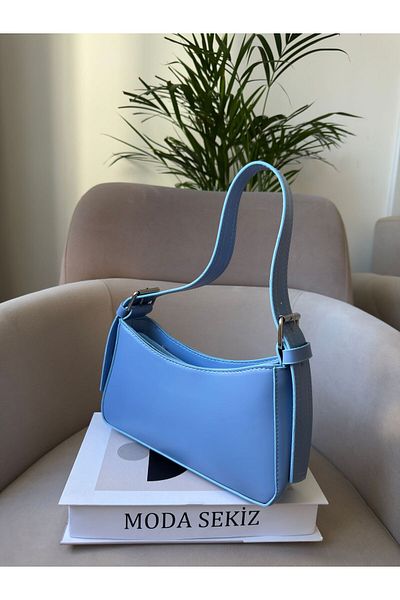 Moda Sekiz Geantă de umăr Baguette pentru femei cu accesorii pentru curea