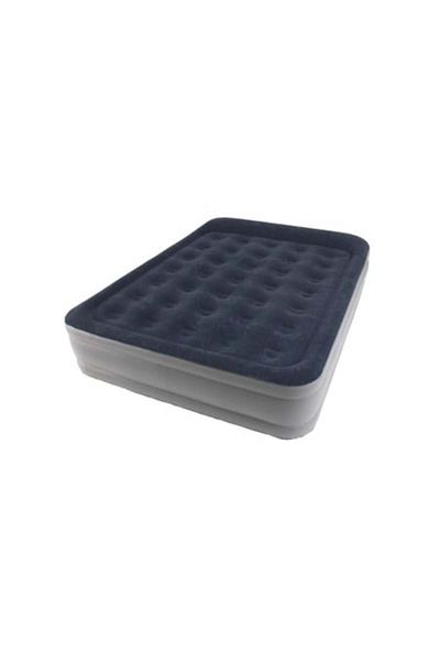 Outwell Saltea gonflabilă 195 x 160 x 45 cm, sarcină maximă 300 kg, Outwell Flock Superior Double cu pompă încorporată