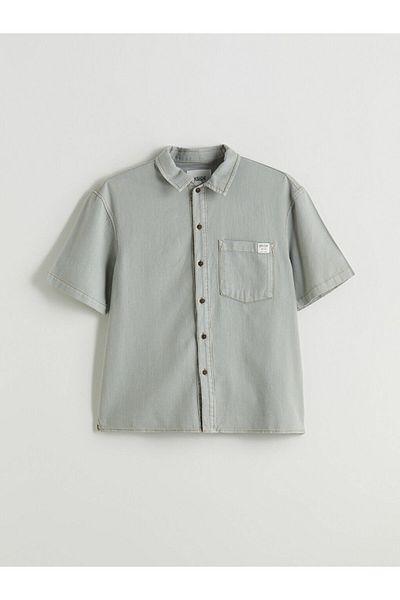 LC Waikiki Νέα σεζόν Regular Fit Μακρυμάνικο Ανδρικό Jean πουκάμισο - S5PY11Z8
