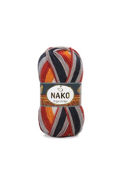 NAKO Πλεκτό νήμα Vega Stripe 82417
