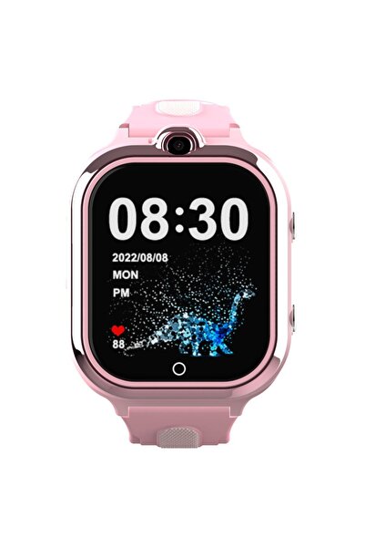 Saatistan Pembe Çocuk Akıllı Saat, Kamera, GPS, 4G, Wi-Fi, Sim Kart, Görüntül...