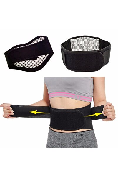 Genel Markalar Doğal taş Turmalin ile kendinden ısıtmalı rahat bel desteği