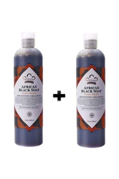 CVKSTN غسول الجسم بالصابون الأسود الأفريقي التراثي 384 مل