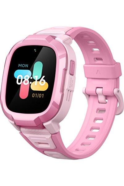 Saatistan 4G GPS Çocuk Saati Pembe, Akıllı ve Güvenli Takip Özelliği