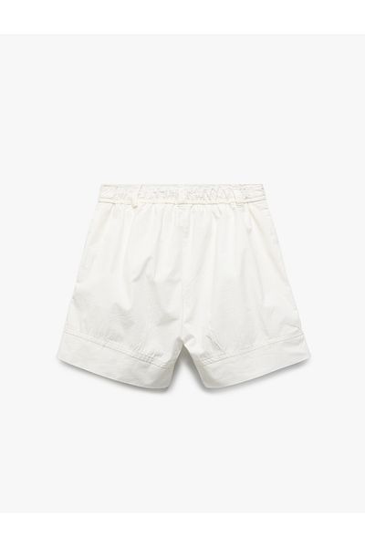 Koton New Season Cotton Pocket Detailed Buttoned Basic Shorts