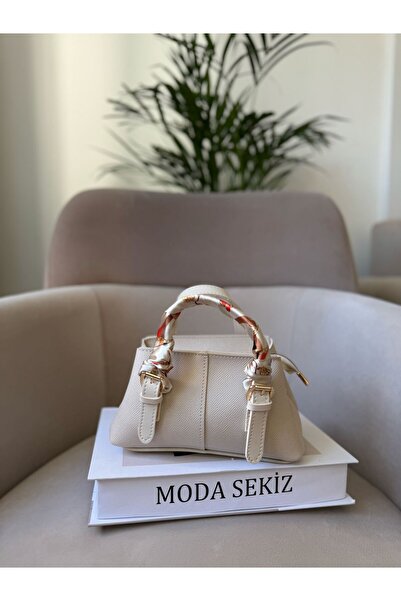 Moda Sekiz Dámská mini šála příslušenství Cross Strap kabelka do ruky a přes rameno