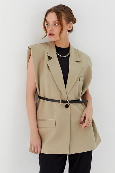 Shopping Shop Oversize Blazer Vest Cagla