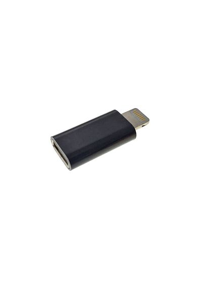 Gembird Adaptor Gembird lightning (T) la USB Type-C (M), Negru, A-USB-CF8PM-01