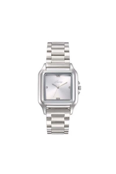 Luxure Men's silver steel watch