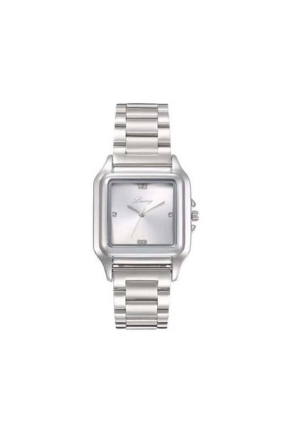 Luxure Men's silver steel watch