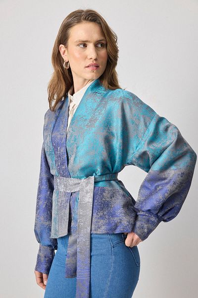 Touché Privé KIMONO SATIN JACQUARD