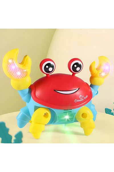 rexa Dancing Children's Crawling Crab Baby Toy With Music and Light