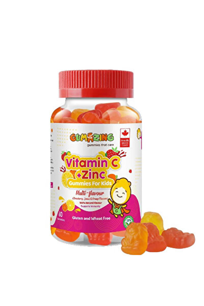 Gumazing جاميزينج جاميز اطفال فيتامين سي وزنك- 60حبه