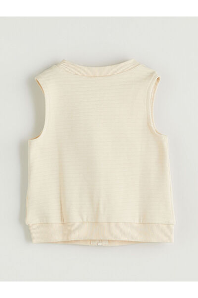 LC Waikiki Lcw Baby Textured Baby Boy Pique Vest