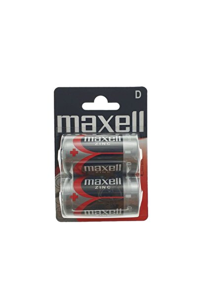 Maxell Baterii R20, D, Maxell, Zinc Carbon, blister 2 baterii