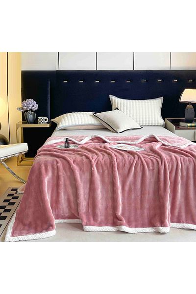 CHIRASO Cocolino CHIRASO Blanket, 200x230cm, Soft and Warm, powder pink