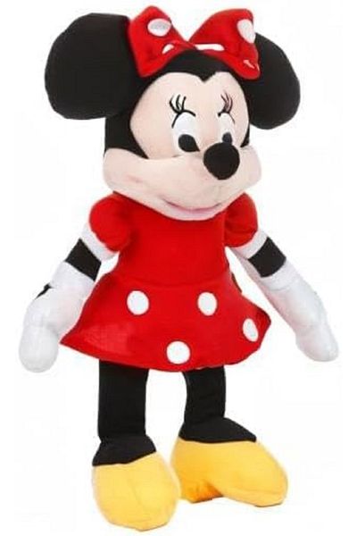rexa Plush Classic Minnie Mouse Red Polka Dot Dress