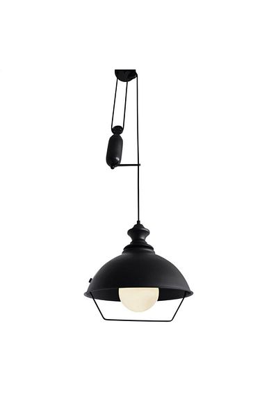Platinet PLATINET Pendant - ATENA, E27, 34x31cm, Metal, Black [44017]