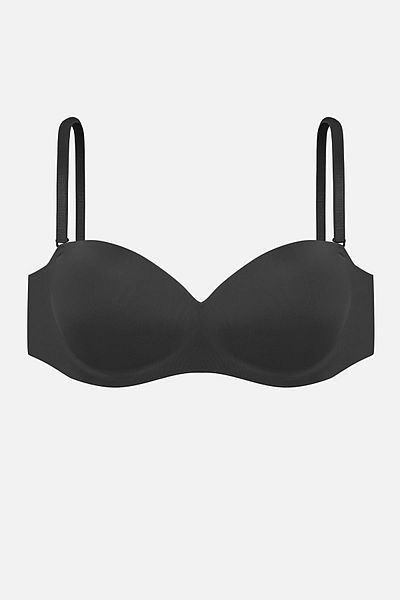 Wonna Σουτιέν Lotus Laser Seamless Push Up - 2818 - Μαύρο
