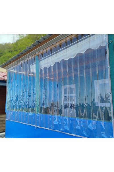 CNC Ser branda 100#600 şeffaf branda etrafı kolonlu kuş gözlü