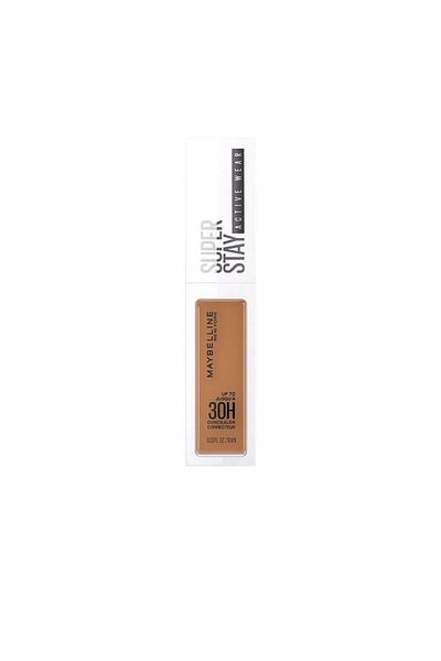 Maybelline New York Corector lichid cu acoperire completa, Superstay, 45 tan, 30 ml