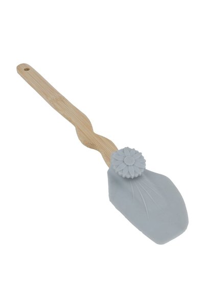 Alsaif Gallery Sword Gallery Silicone Spoon, Wooden Handle - Wood