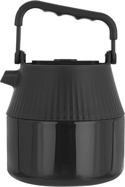 Alsaif Gallery Reema Steel Saif Gallery Thermos, 1 Liter - Black