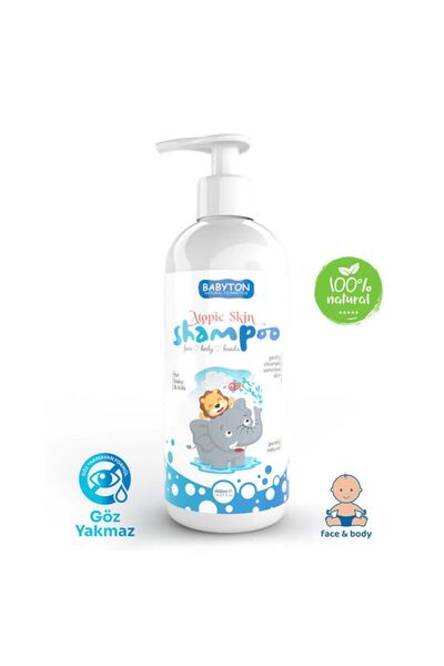 BABYTON Hair and Body Shampoo for Atopic Very Dry and Sensitive Skin 400ml