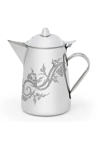 Generic Maxima Steel Bucket, Tree Pattern, 3 L - Silver