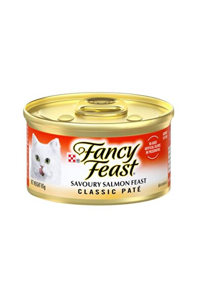 Purina Fancy Feast باتيه السلمون الكلاسيكي 85 جرام
